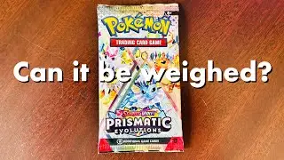 Can it be weighed? Prismatic Evolutions loose packs
