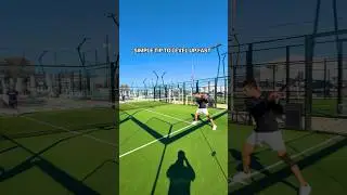 Simple tip to level up fast! #padel