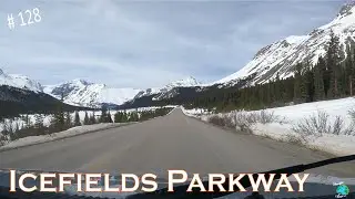 BGV #128 - Icefields Parkway CANADA BY CAMPER Day #6 Roadtrip West Coast Vancouver Island RV TAXI