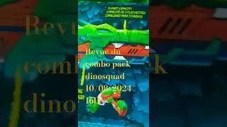 prochainement revue du combo pack  dinosquad samedi 10 ao&ucirc;t 16h    #edblastemod #JLBM34