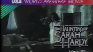 USA 1989 The Haunting of Sarah Hardy Commercial #1