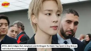 Jimin, Jungkook & G-Dragon: November K-Pop Brand Reputation Results