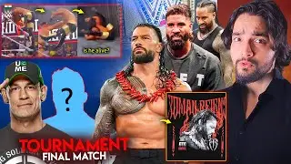Roman Reigns 'NEW GOLDEN CHARACTER'....Tournament Match Revealed, Crazy WWE Spot, Brock Lesnar F5