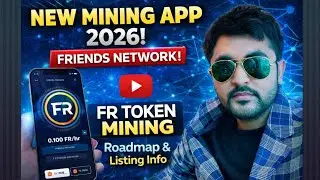 New Mining app 2026.Friends network FR token mining.Roadmap & Listing info.