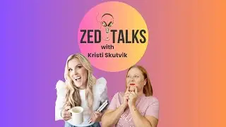 ZED Talk. Host Zo&euml; Walters with Superwoman Kristi Skutvik.