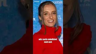 Iga, Lady in Red❤️by Magda Butrym🇵🇱the 2023 WTA Finals Gala_Cancun🇲🇽27.10.2023 #igaswiatek #wta