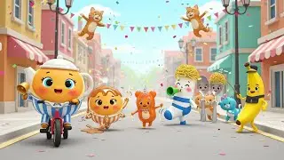 Wobble Wobble Pancake Parade | Fun Kids Song for Toddlers  #trending #kids #shorts #song  #Toddlers