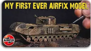 Painting my FIRST Airfix Model using Slapchop Painting Technique