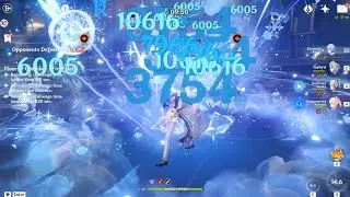 Ayato and Ganyu Combo Gameplay Good Damage Super Satisfying to Play!?!
