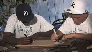 The Oasis youth program for at-risk kids at the Greenpoint Gallery featuring Shawn James.