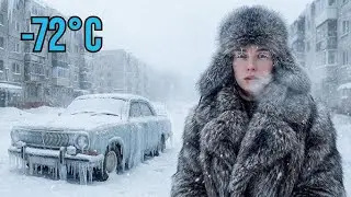 The Coldest City on Earth: Yakutsk (-71&deg;C)