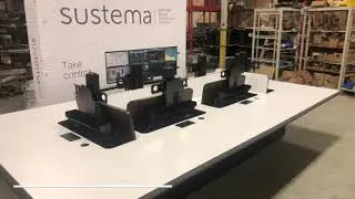 Technology Meeting Table with Power & Data Ports | Sustema