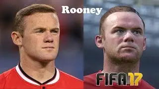 FIFA 17 Vs Real Life Comparison Ft. Pogba, Rooney, Rashford...etc