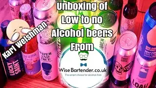 Low to no alcohol beers haul from Wise Bartender - May 2023