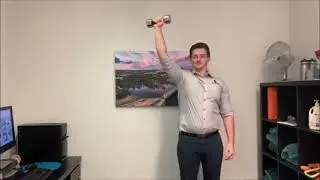 Eccentric shoulder abduction to improve rotator cuff strength