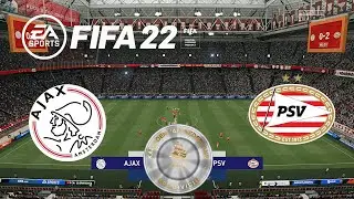 FIFA 22 Ajax vs PSV Eredivisie 2021 Full Match HD Gameplay PC GTX 1050