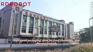Paint line for wooden box! #manufacturing #innovation #rongde_robot