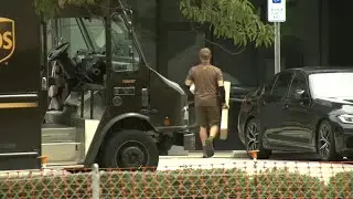 Without AC in trucks, delivery drivers push through extremely hot days: 'Give us some water'