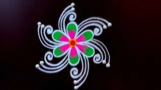 Maha Shivaratri special Rangoli kolam designs &hearts;️ New trendy muggulu designs &hearts;️ simple rangoli