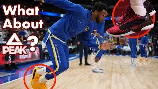 What Happened to Andrew Wiggins&rsquo; Partnership with Peak? Kicks On Court in the NBA Finals 2022