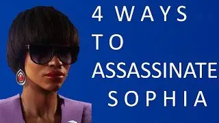 4 ways to eliminate sophia washington    Hitman 2  Sophia all challenges complete
