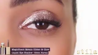 3 Ways To Apply Glitter & Glow Liquid Eyeshadow | Stila Cosmetics