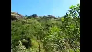 Lush Green Hills Around Garden Sleeping Giant - Nadi, Viti Levu, Fiji, South Pacific