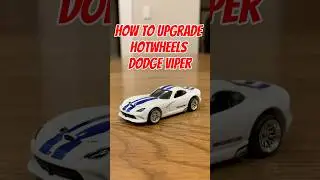 How to UPGRADE HOTWHEELS DODGE VIPER🔥#hotwheels#car#custom#diecast#diy#cars#dodge#viper#fyp#toys#f1