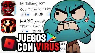 Prob&eacute; JUEGOS con VIRUS de la PLAY STORE