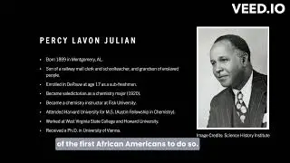 Dr. Percy Lavon Julian presented by Shi Ra Shong