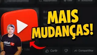 A Nova Cara do YouTube: (web) Entenda a Mudan&ccedil;a no Layout e nos Bot&otilde;es!