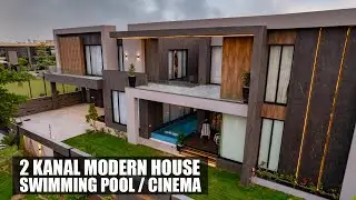 2 Kanal Modern House by Asmi Designs & Rumman Constructions for Sale Phase 6 DHA, Lahore - Pakistan