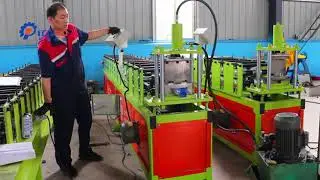 Metal Hat Channel Form Ceiling And Roof Batten Roll Forming Machine