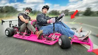 We Built a Tandem Drift Kart