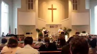 Singer at Lilburn Alliance Church, April 5 09