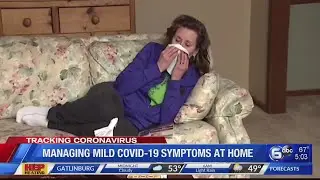 Managing mild COVID-19 symptoms at home