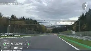 Spa Francorchamps 8th Nov 2022 BMW E36 M3 Evo Bilstein Clubsport 3:06