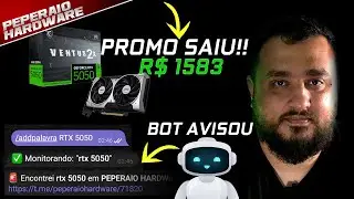 BOT de Alerta autom&aacute;tico quando o seu Produto preferido aparecer!