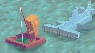 SHARKS EATIN' ME RAFT!!! - Last Wood | HD