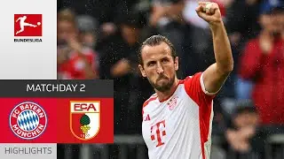 The Kane-Effect! | Bayern M&uuml;nchen - FC Augsburg  | Highlights | Matchday 2 &ndash; Bundesliga 2023/24