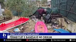 Përmbytjet e banesave në Orikum. Përmbytje në banesa pranë bregdetit