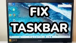 How To Fix Taskbar Not Working On Windows 11 / 10