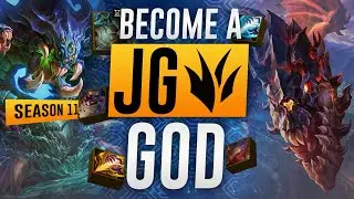 5 Steps To Become A JUNGLE GOD In Season 11 | Ultimate Tips To Climb League of Legends