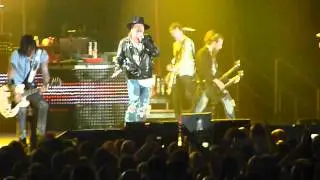 Guns 'n  Roses Newcastle Arena 23rd May 2012 You Could Be Mine