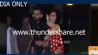 Pakistani Media Virat & Anushka's Reception   Narendra Modi as Special Guest