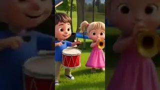 I Play the Music Today 🎵 | Musical Instruments Song for Kids #Shorts