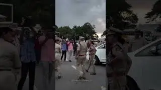 Mysore traffic police - creating awareness of road safety #trending follow @harshita623