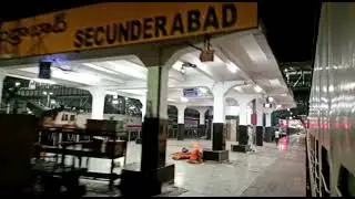 Early morning arriving Secunderabad junction on board narasapur lingamplalli express 17255