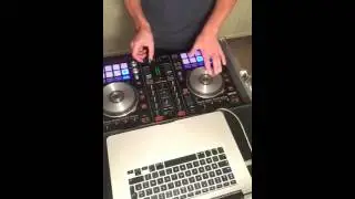 Scratch practise One click flare orbit Dj Phlexx