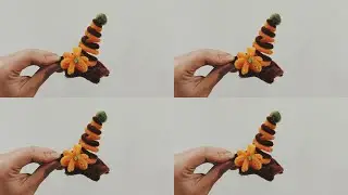 [EASY DIY] Witch's Hat with Pipe Cleaners Tutorial - Learning Craft With Min